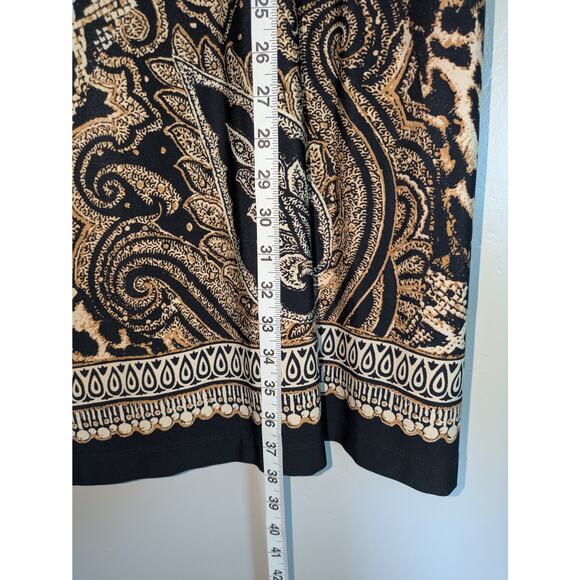 Chicos Shift Dress Womens Small Animal MIxed Print Stretchy Knee‎ Length Preppy - Picture 5 of 8